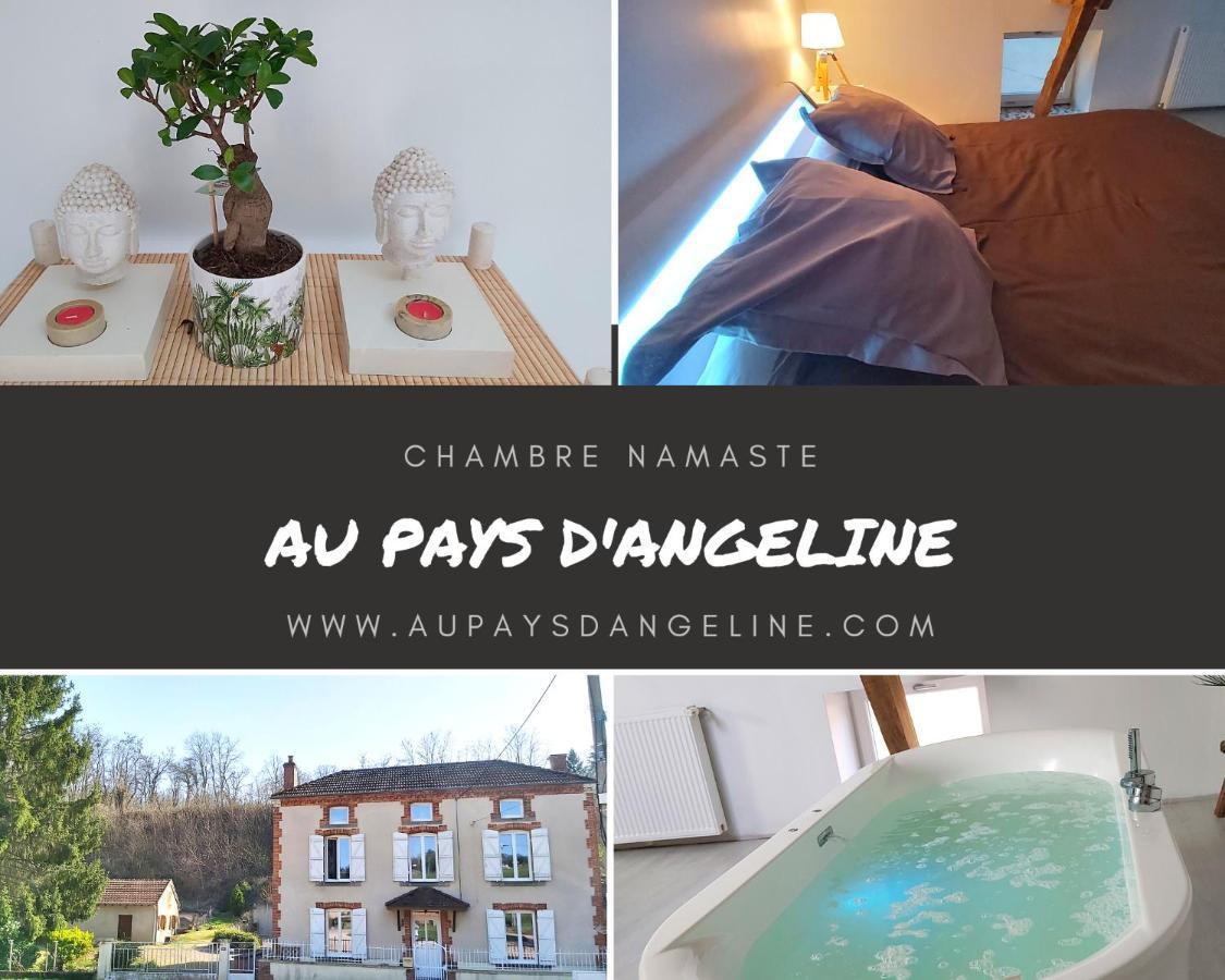 Au Pays D'Angeline Hotel La Pacaudiere Luaran gambar